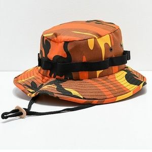 Rothco Jungle Orange Camo Bucket Hat. Unisex! SOLD